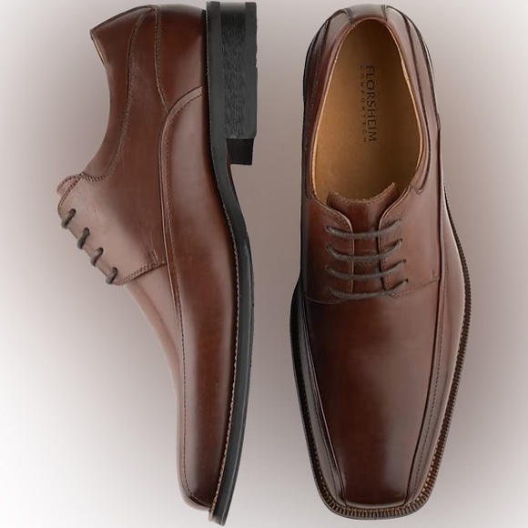 Like New Florsheim Alverson Brown Leather Dress Shoes size 11 - Picture 6 of 6